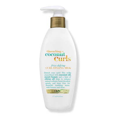 OGX Quenching + Coconut Curls Frizz Defying Curl Styling Milk