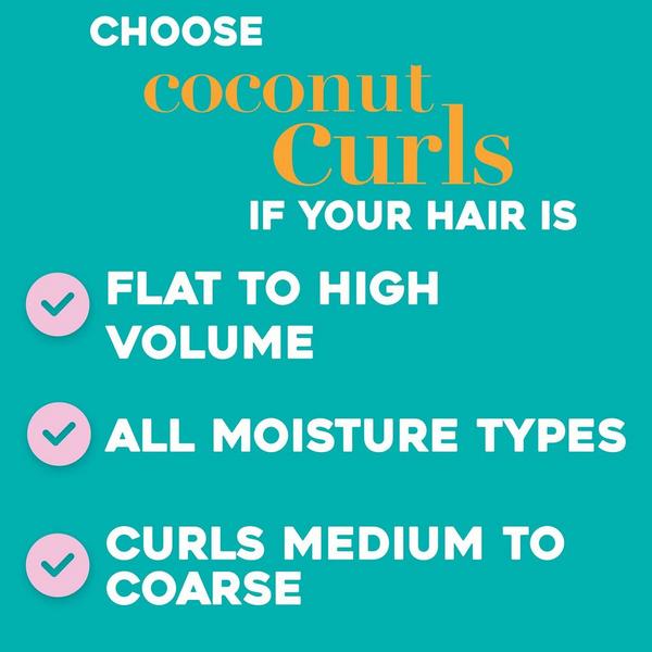 OGX Quenching + Coconut Curls Frizz Defying Curl Styling Milk #4