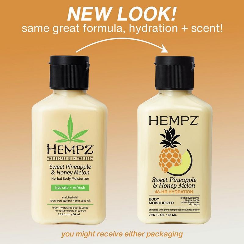 Hempz - 2.25 oz Sweet Pineapple & Honey Melon Body Moisturizer