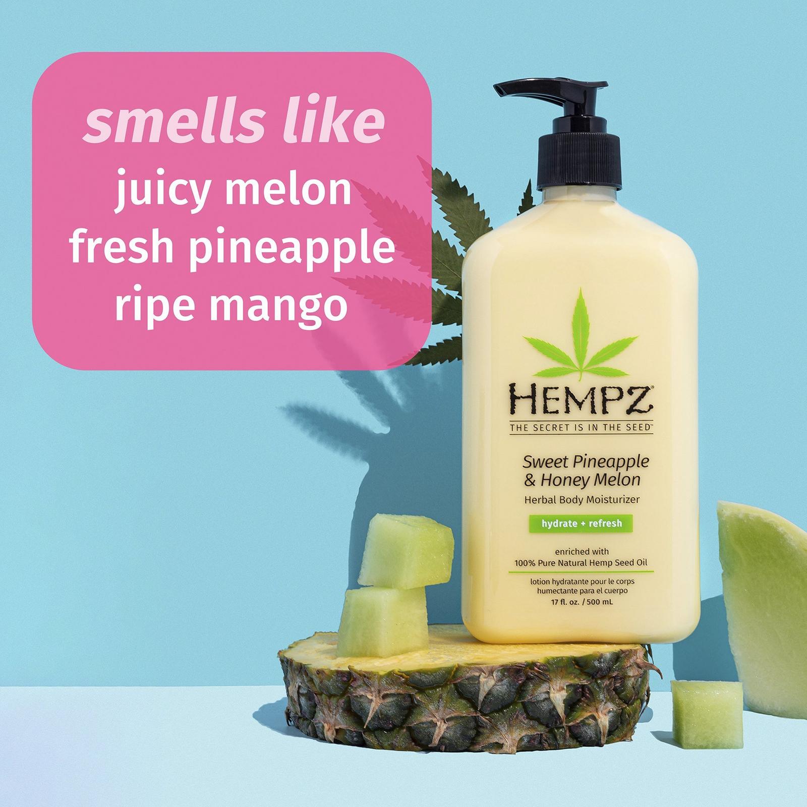 Sweet Pineapple & Honey Melon Herbal Body Moisturizer