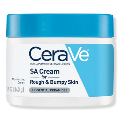 CeraVe SA Cream, Salicylic Acid Body Cream for Rough & Bumpy Skin