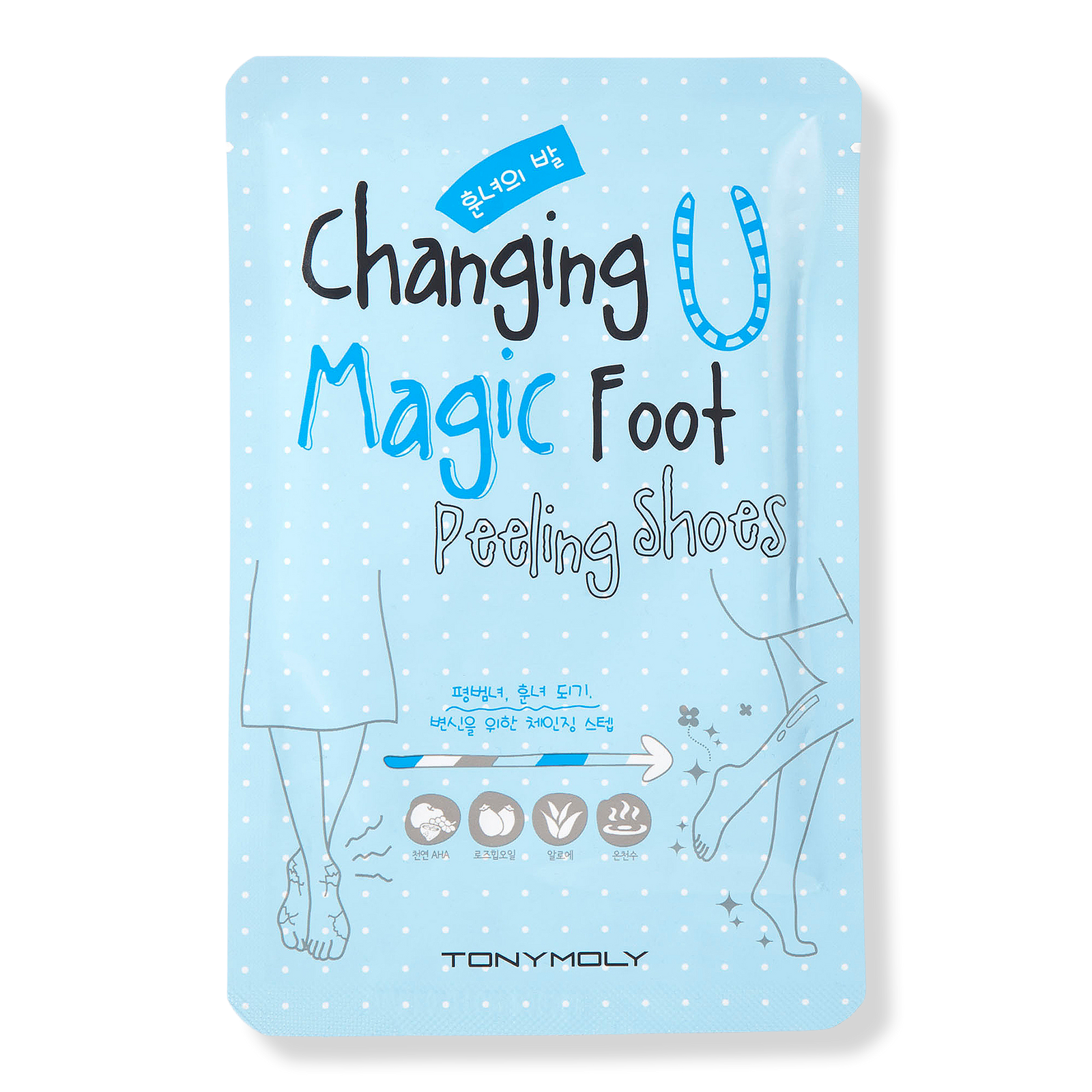 Changing U Magic Foot Peeling Shoes