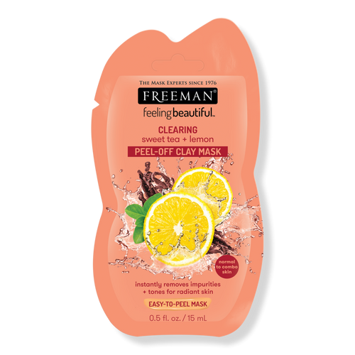 Clearing Sweet Tea + Lemon Peel-Off Clay Mask