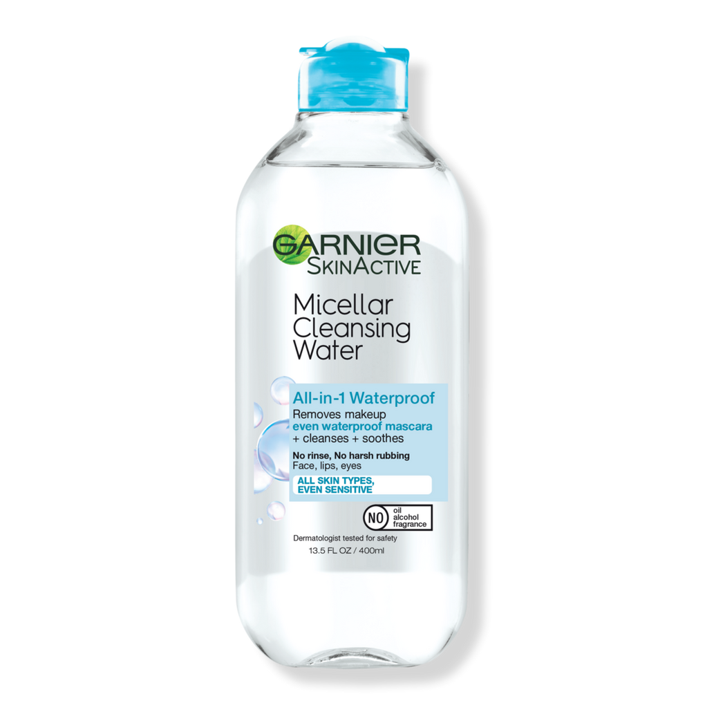 Garnier SkinActive Micellar Cleansing Water & Waterproof Makeup Remover - 13.5 fl oz bottle