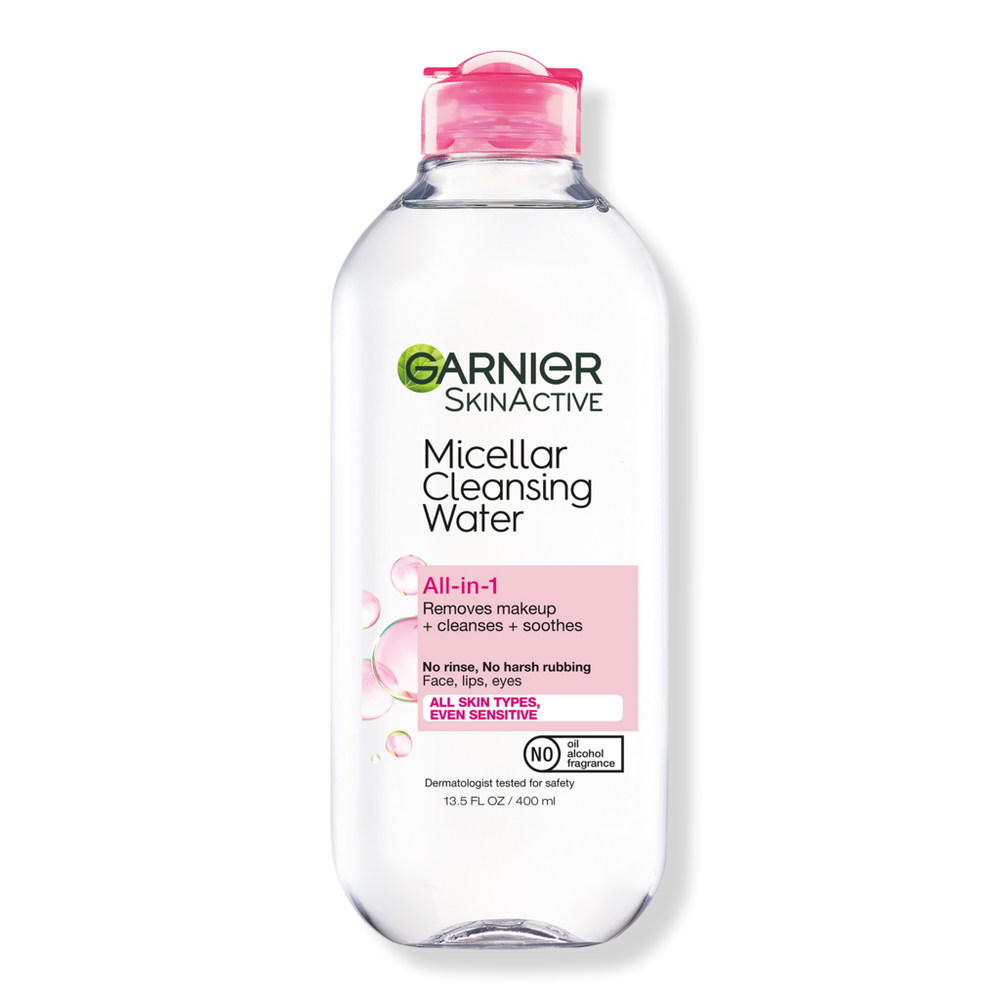 Garnier Skinactive Micellar Cleansing Water All-in-1 Cleanser & Makeup Remover - 13.5 oz