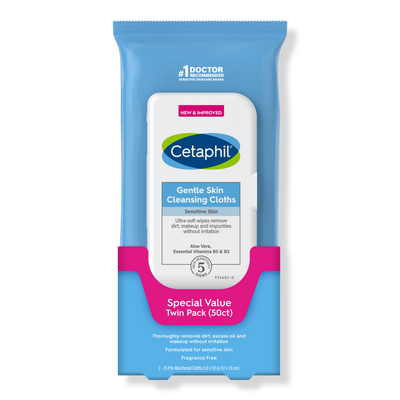 Cetaphil Gentle Skin Cleansing Cloths Twin Pack