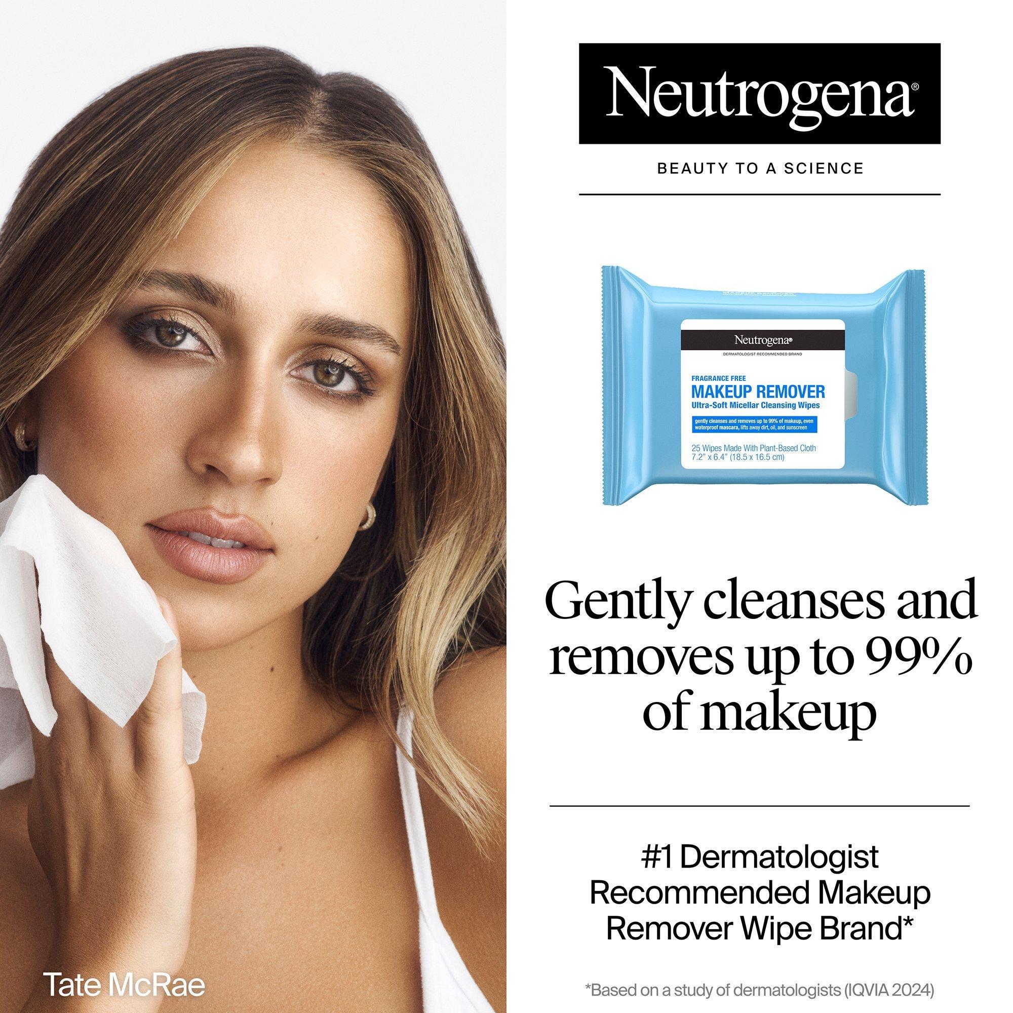 Салфетки для снятия макияжа без отдушки Neutrogena Makeup Remover — фото 4