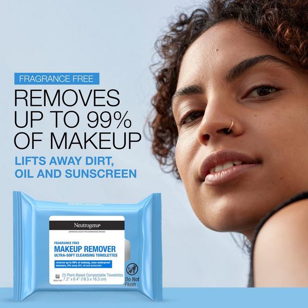 Neutrogena Makeup Remover Cleansing Towelettes Fragrance Free #3