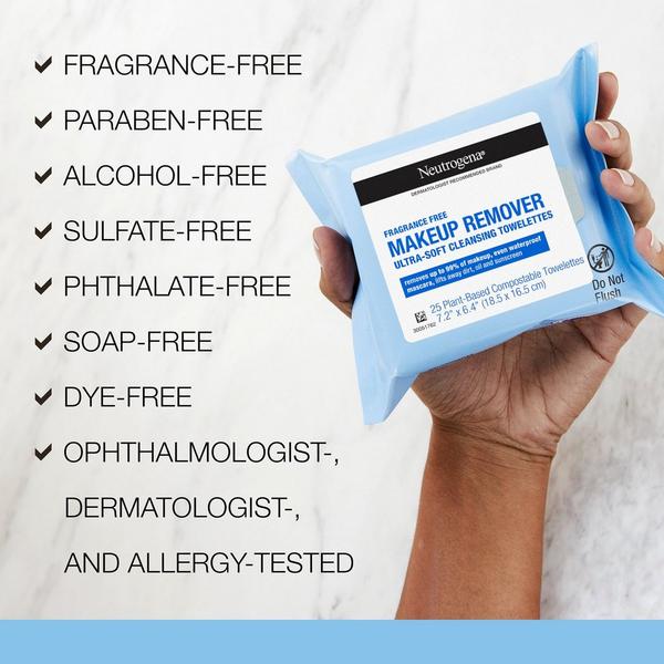 Neutrogena Makeup Remover Cleansing Towelettes Fragrance Free #6