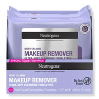 Night Calming Makeup Remover Cleansing Towelettes Twin Pack