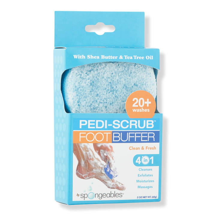 PediScrub In A Sponge Foot Buffer 20+ Spongeables Ulta Beauty