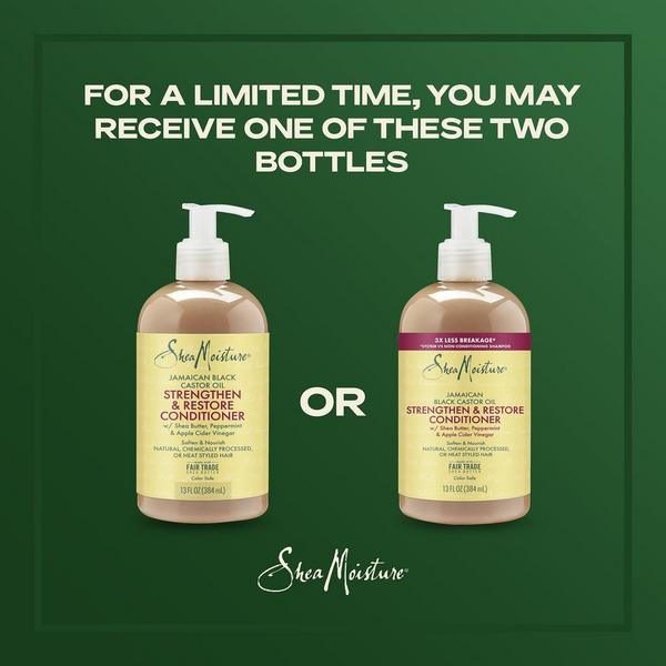 SheaMoisture Jamaican Black Castor Oil Strengthen & Restore Rinse-Out Conditioner #3