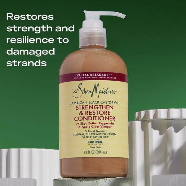 SheaMoisture Jamaican Black Castor Oil Strengthen & Restore Rinse-Out Conditioner #4