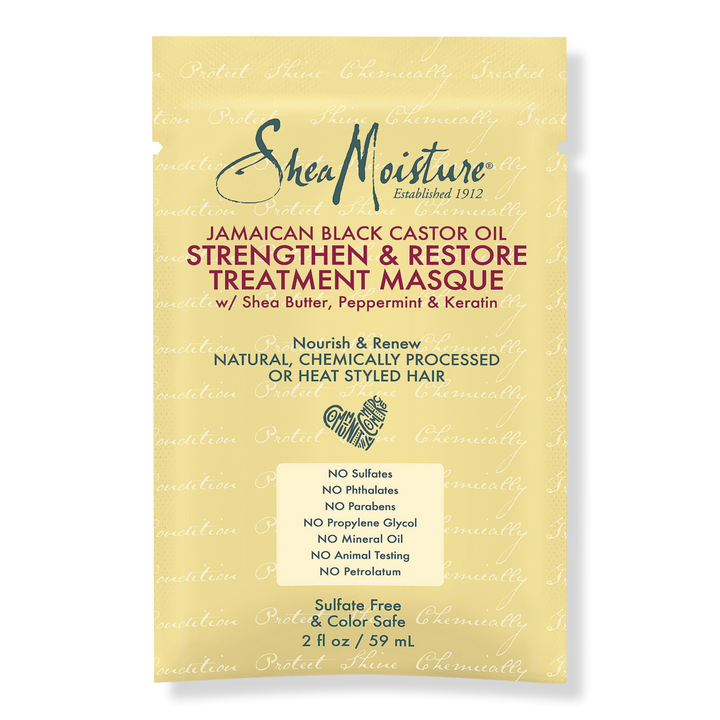 SheaMoisture Jamaican Black Castor Oil Strengthen & Restore Treatment Masque Packette #1