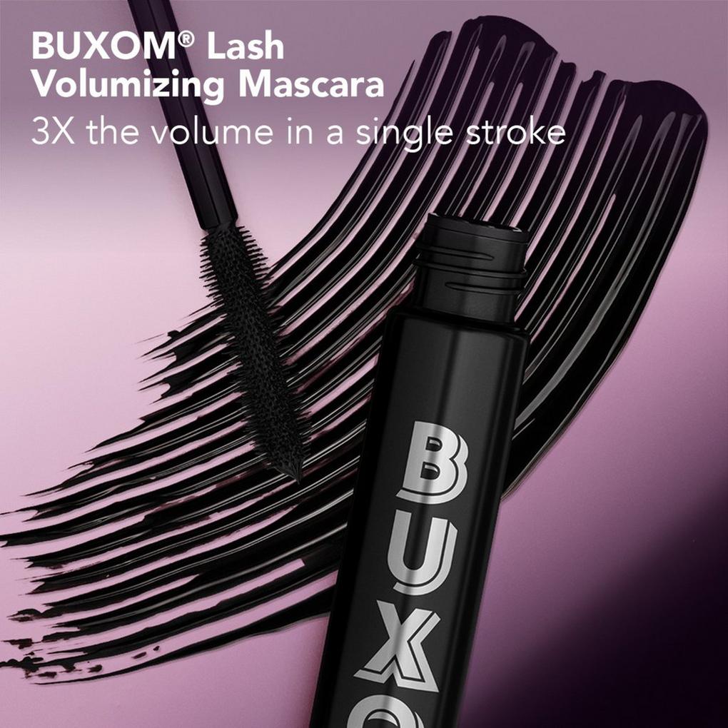 Buxom Lash Mascara, Blackest Black - 0.37 fl oz tube
