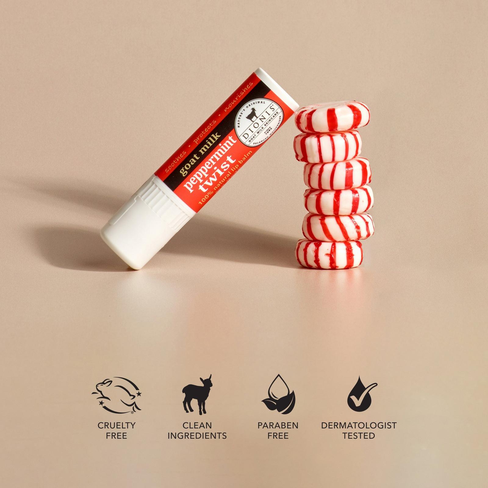 Goat Milk Lip Balm - Peppermint Twist