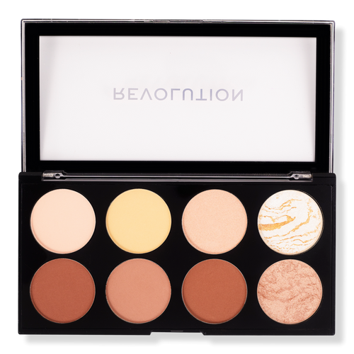  Makeup Revolution, Ultra Cream Contour Palette, Makeup