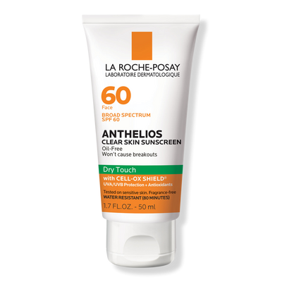 La Roche-Posay Anthelios Clear Skin Dry Touch Face Sunscreen SPF 60