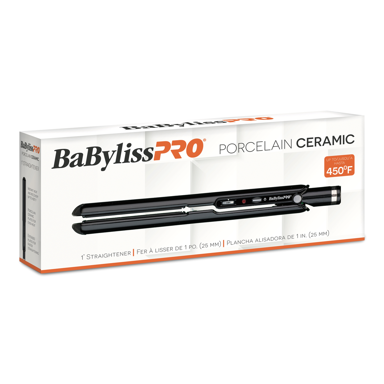 Porcelain Ceramic Straightening Iron
