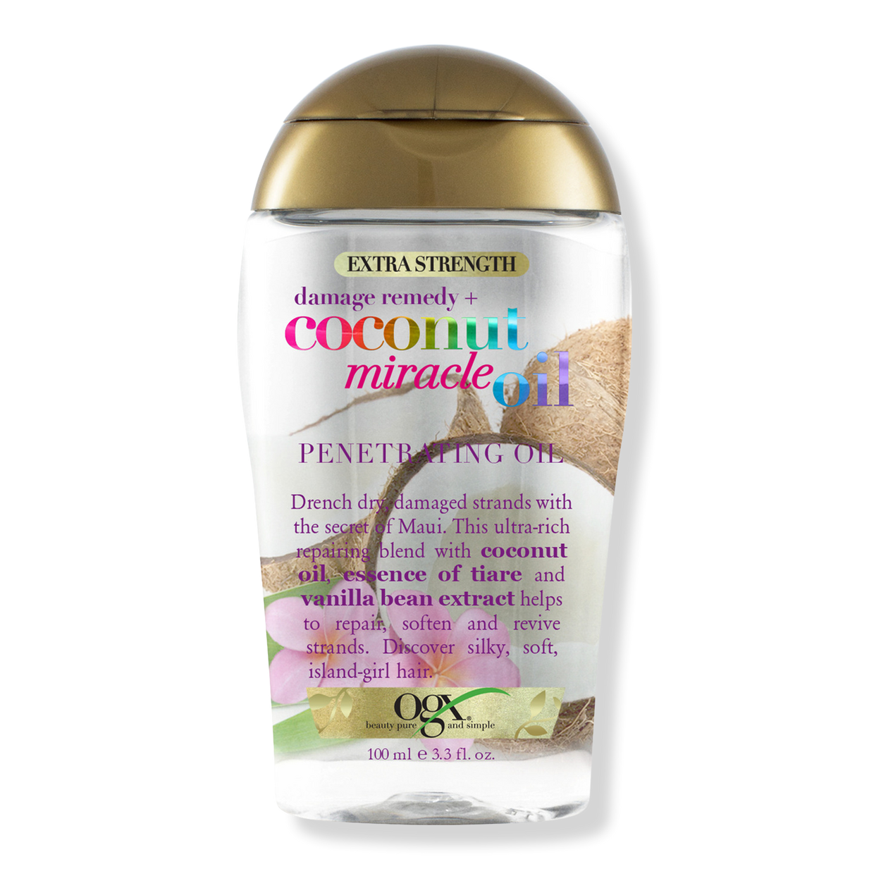 Coconut Miracle Oil Penetrating Oil - OGX Ulta