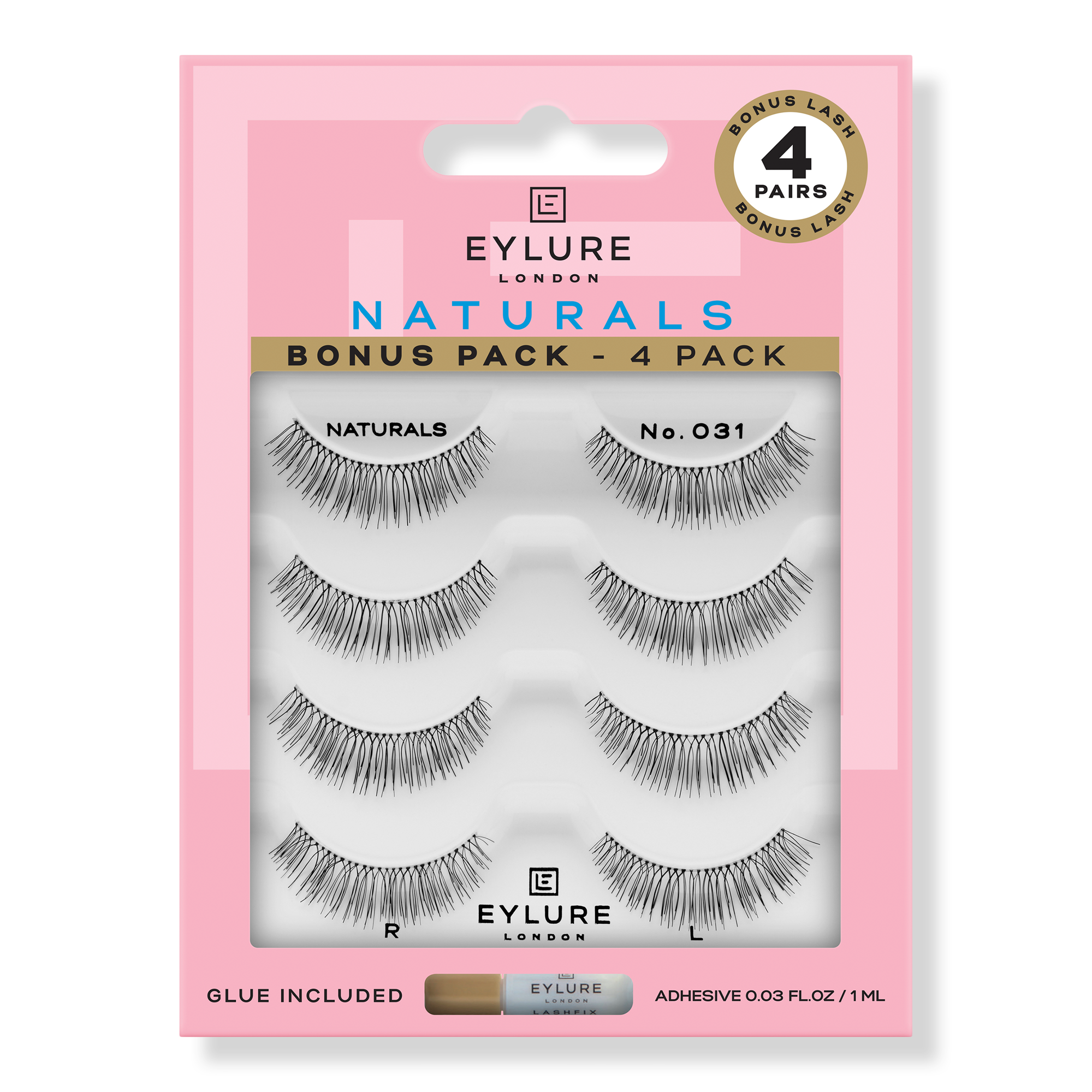 Eylure Naturals No. 031 Eyelashes Multipack #1