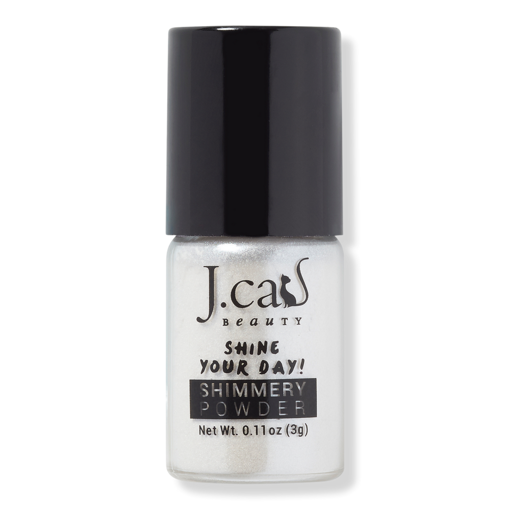 J.cat Beauty Shimmery Powder - Floral White In White