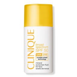 Clinique Broad Spectrum SPF 50 Mineral Sunscreen Fluid For Face