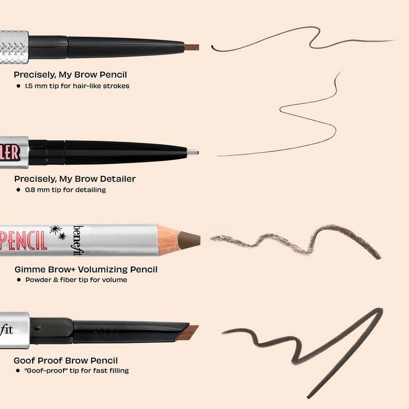 Benefit Cosmetics Goof Proof Waterproof Easy Shape & Fill Eyebrow Pencil #8