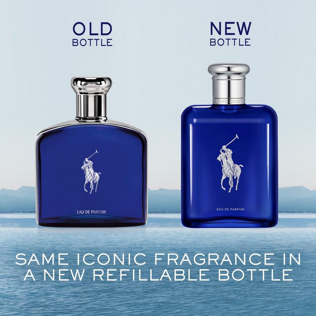Polo Blue - Parfum - Men's Cologne - Aquatic & Fresh - With Citrus,  Oakwood, and Vetiver - Intense Fragrance