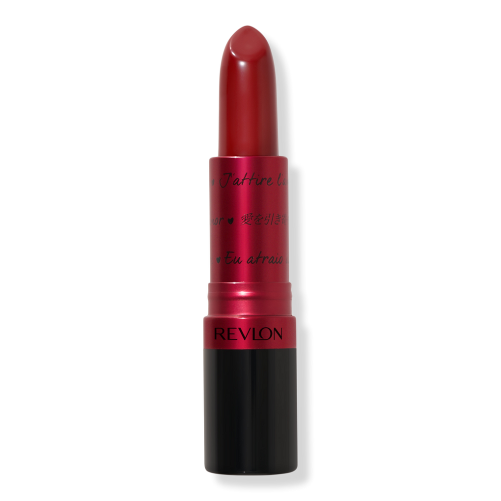 Revlon Super Lustrous Lipstick, High Impact Lipcolor with Moisturizing  Creamy Formula, Infused with Vitamin E and Avocado Oil in Berries, Plum  Baby