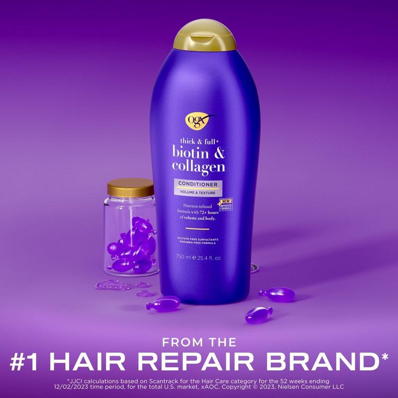 OGX - 25.4 oz Thick & Full + Biotin & Collagen Conditioner | Ulta