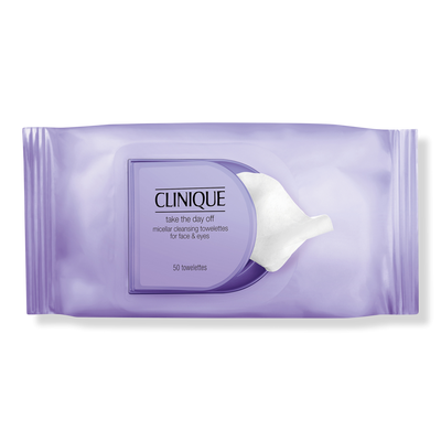 Clinique Take The Day Off Micellar Cleansing Towelettes for Face & Eyes Makeup Remover