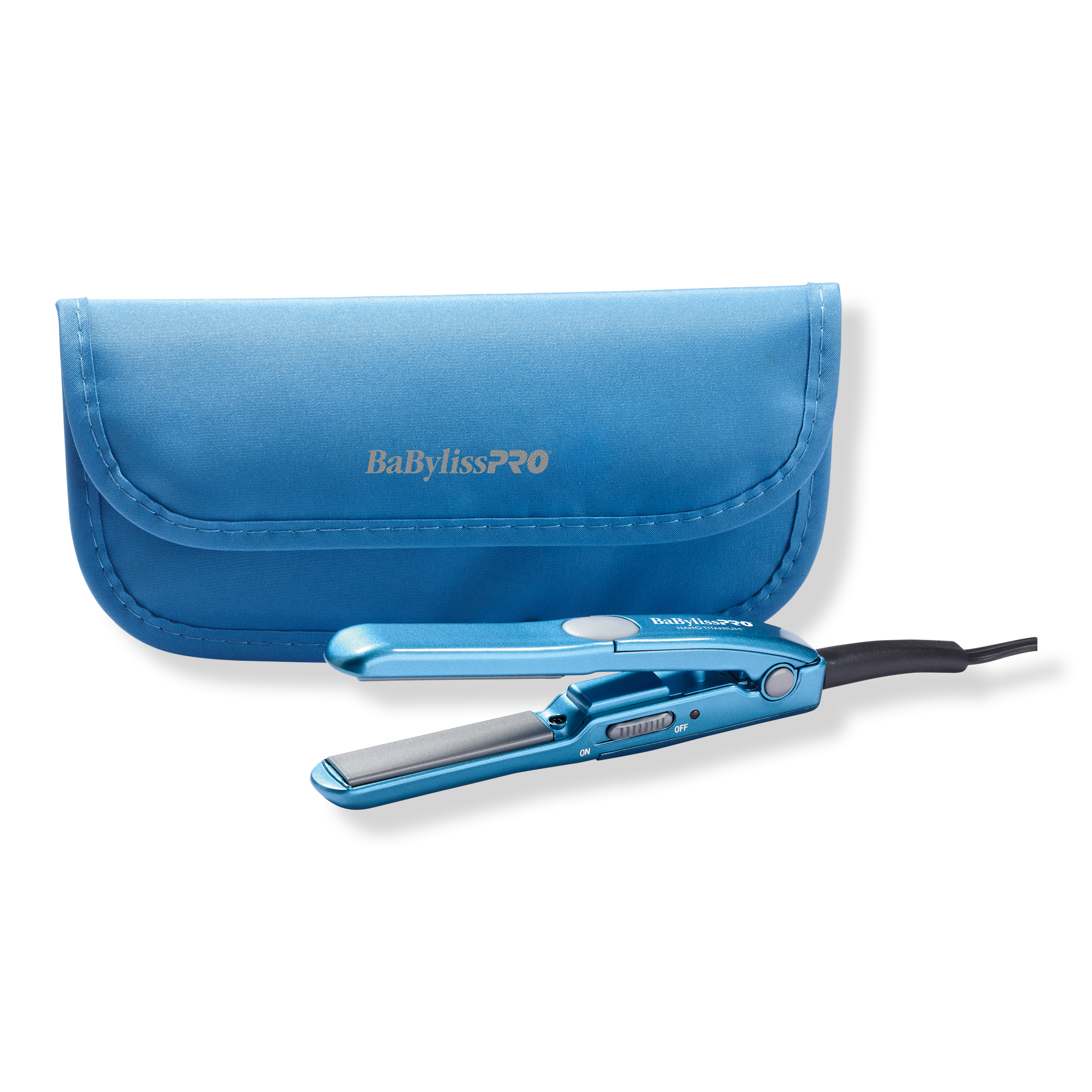 BaBylissPRO Mini Straightening Iron with Travel Pouch #1