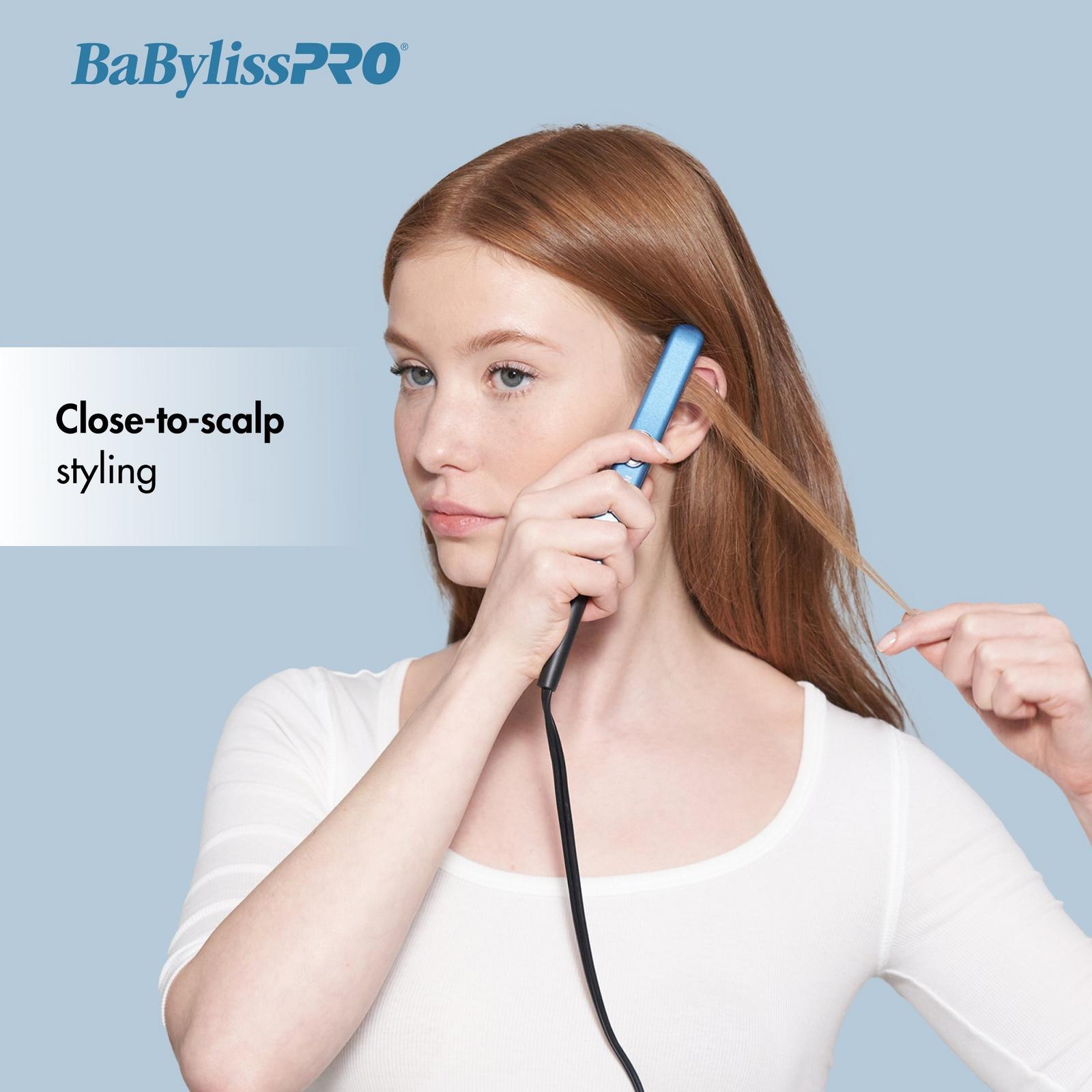 Mini Straightening Iron with Travel Pouch