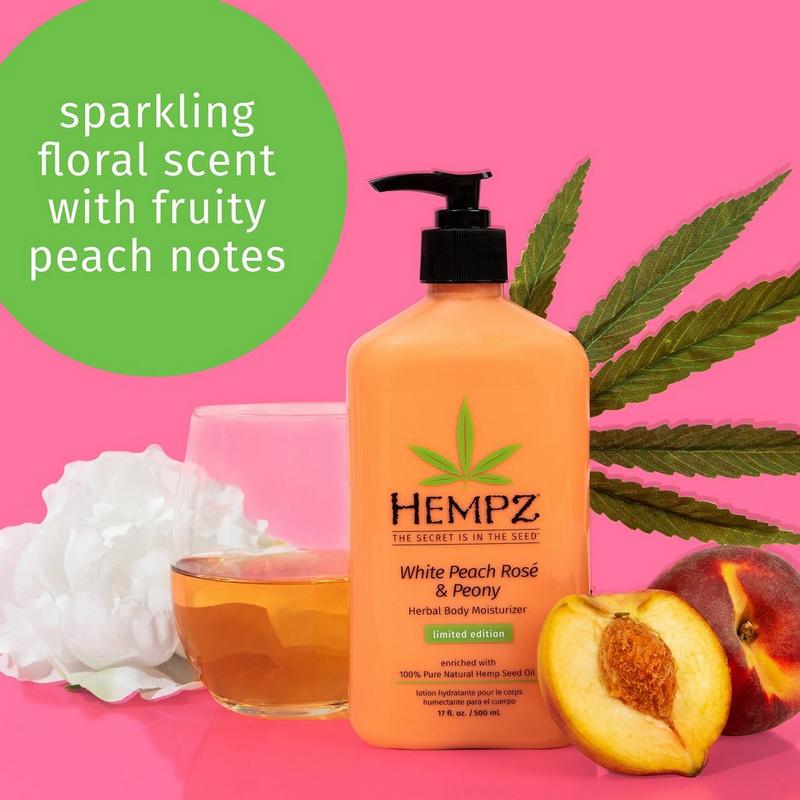 Hempz White Peach Rosé & Peony Herbal Body Moisturizer #3