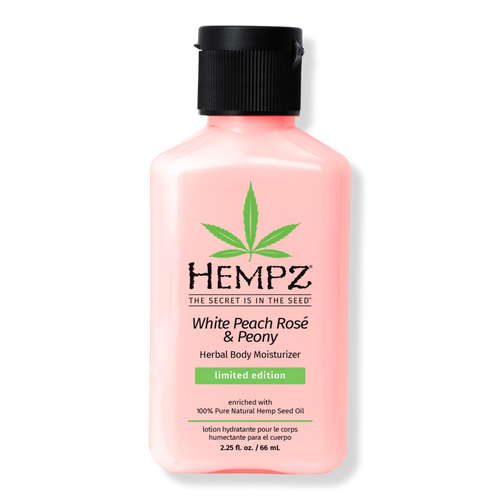 Hempz - 2.25 oz White Peach Rosé & Peony Herbal Body Moisturizer