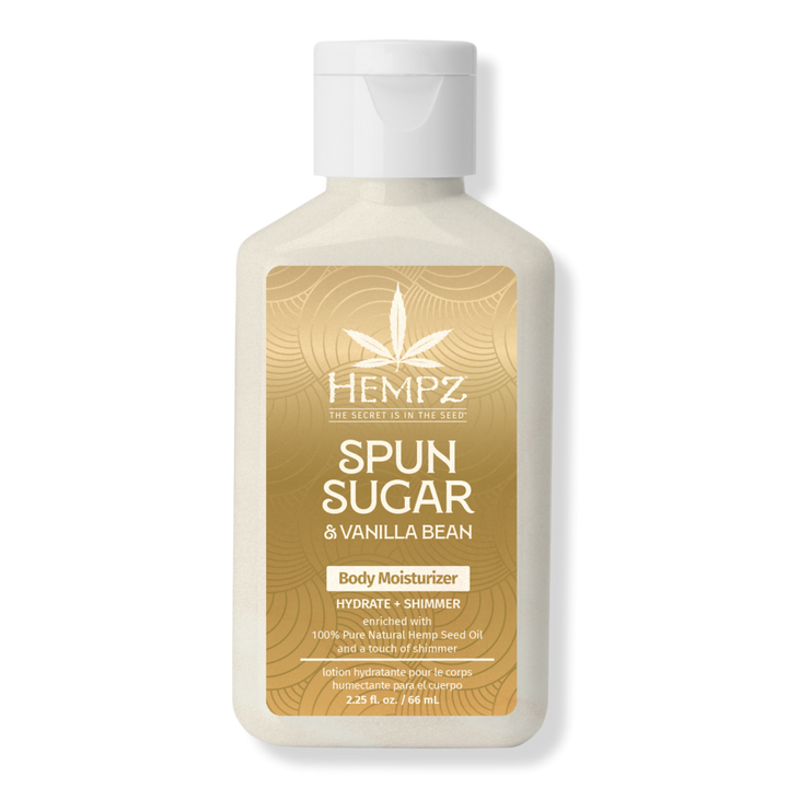 Limited Edition Spun Sugar & Vanilla Bean Herbal Body Moisturizer Hempz Ulta Beauty