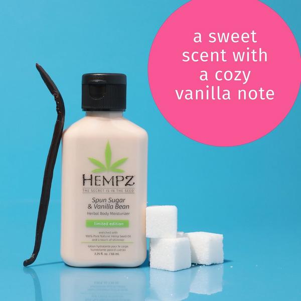 Hempz Limited Edition Spun Sugar & Vanilla Bean Herbal Body Moisturizer #3