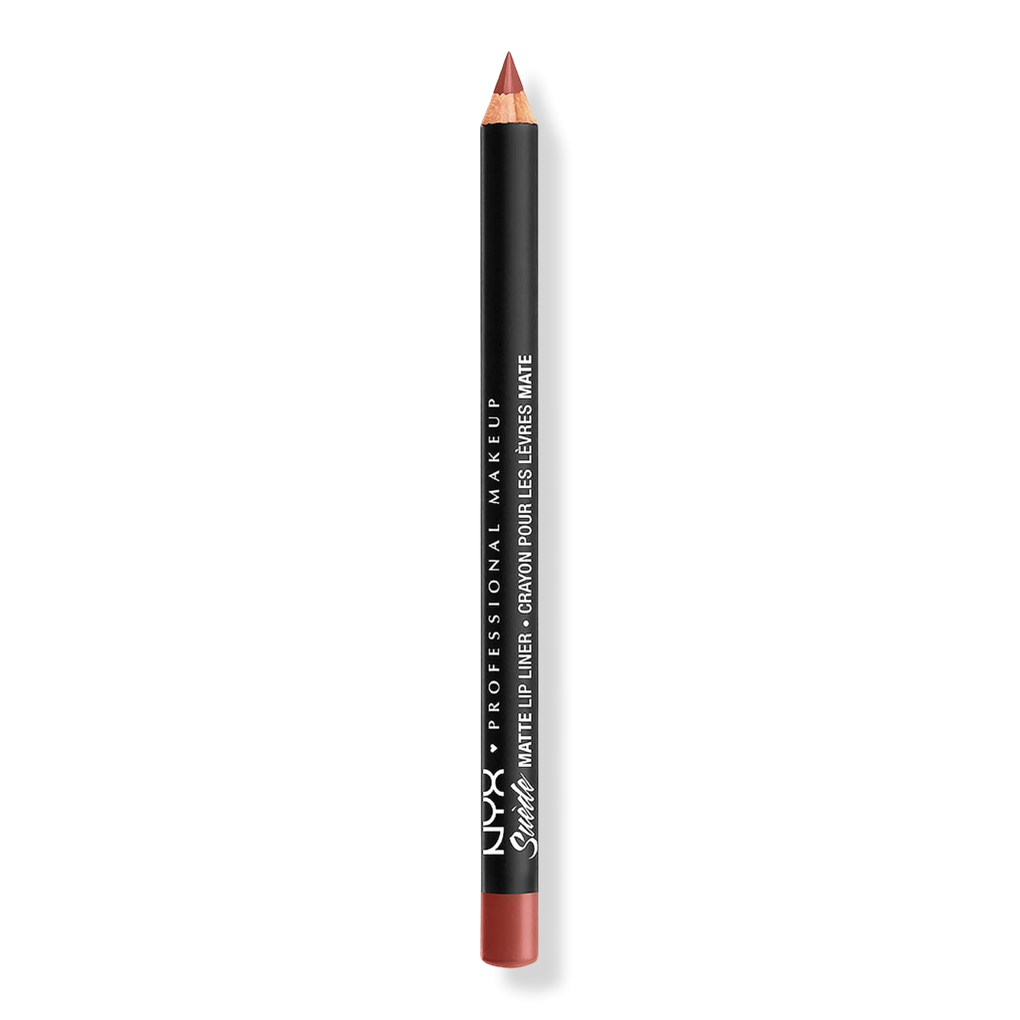 Suede Matte Lip Liner Velvet Soft Vegan Lip Pencil - NYX Professional  Makeup