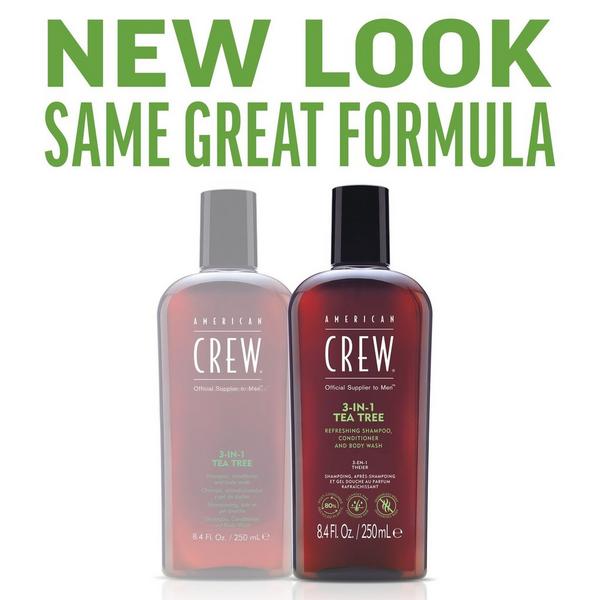 American Crew 3-in-1 Tea Tree Shampoo, Conditioner and Body Wash #2