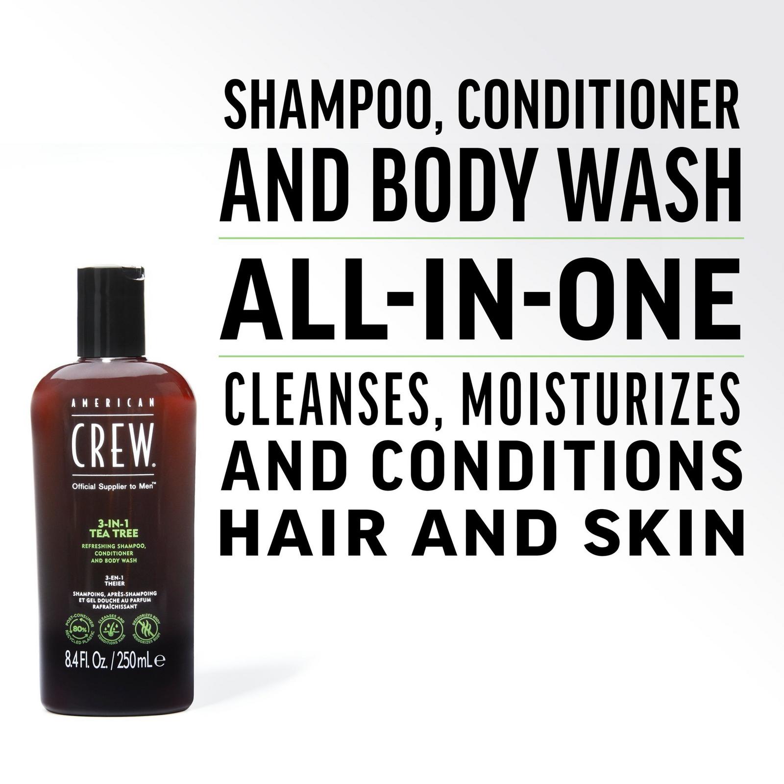 3-in-1 Tea Tree Shampoo, Conditioner and Body Wash