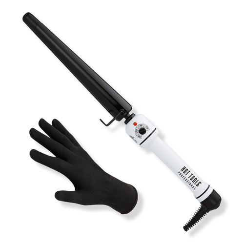 Hot tools nano ceramic tapered curling iron hotsell