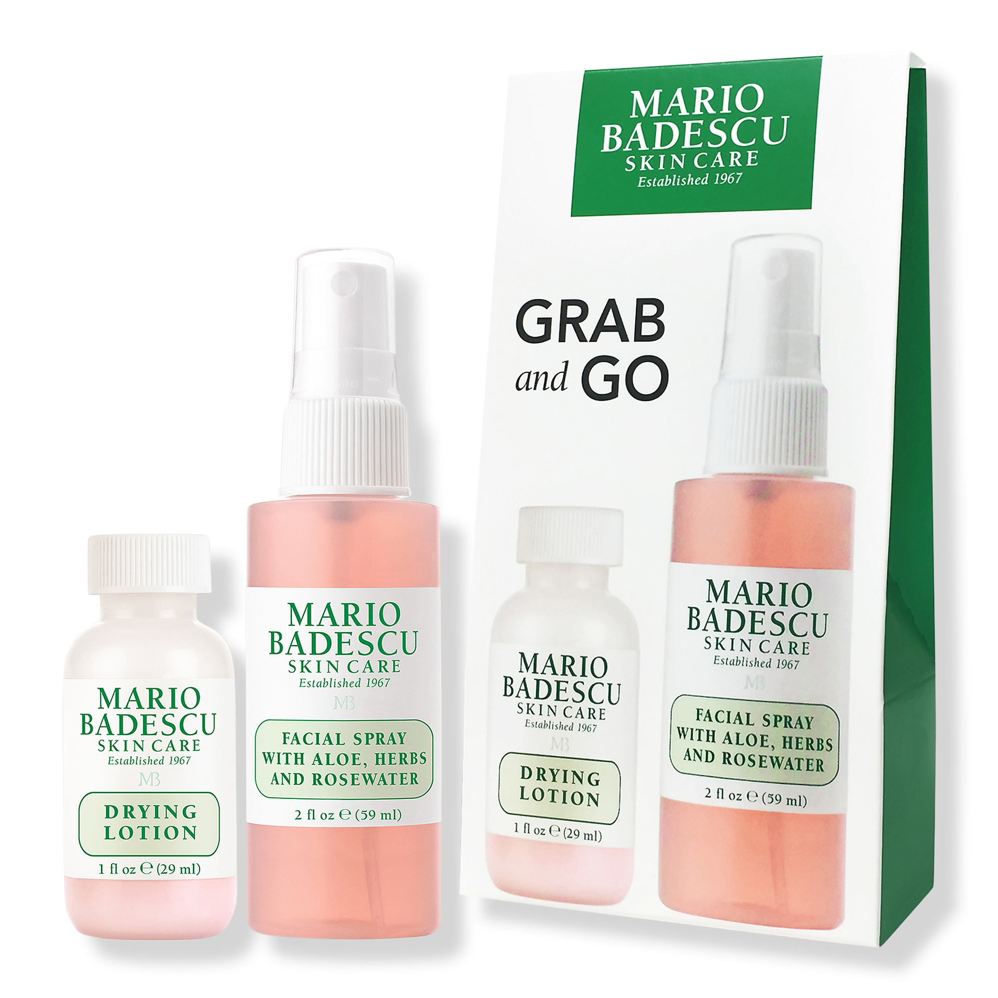 Mario Badescu Grab and Go Travel Set #1