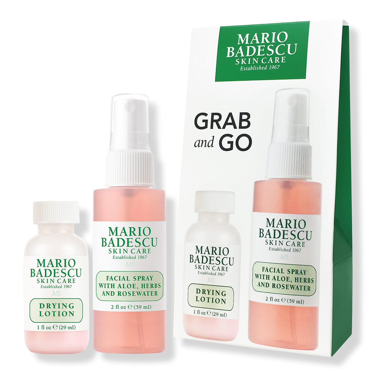 Grab and Go Travel Set - Mario Badescu