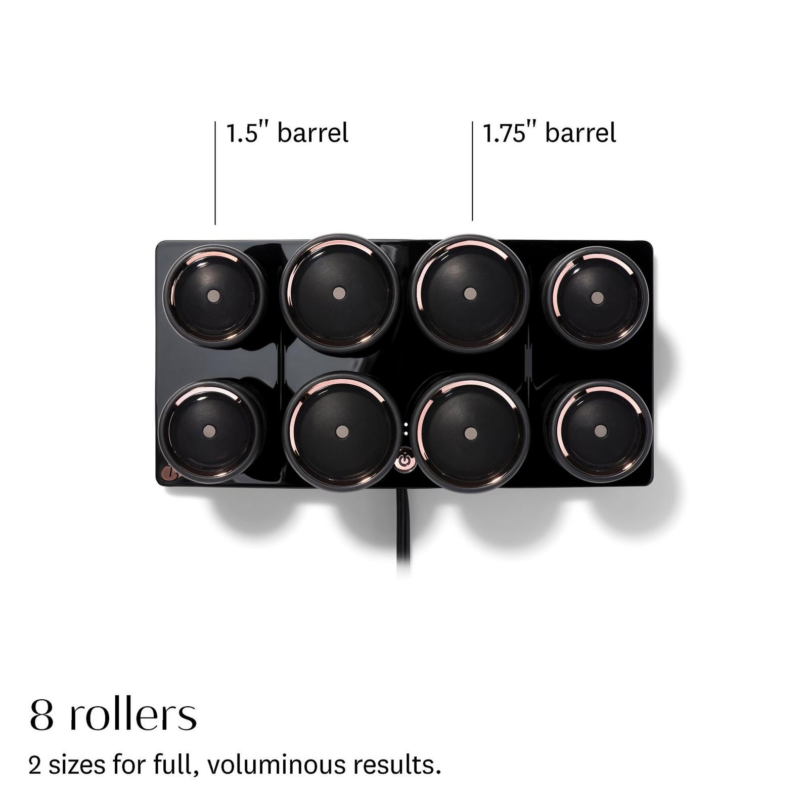 Volumizing Hot Rollers Luxe Set with Dual Temperature Control