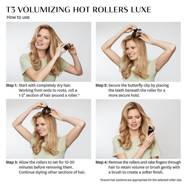 T3 Volumizing Hot Rollers Luxe Set with Dual Temperature Control #6