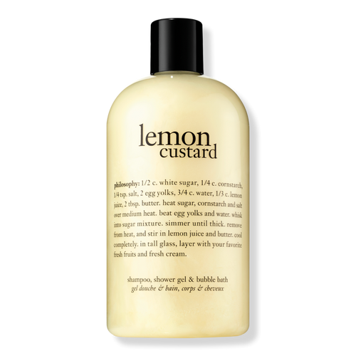 Lemon Custard 3in1 Shampoo, Shower Gel, and Bubble Bath Philosophy