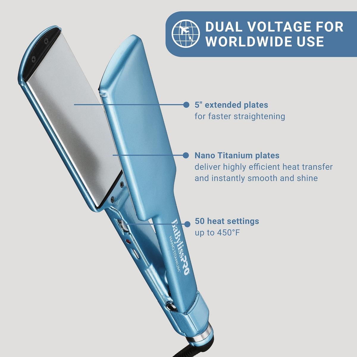 Nano Titanium Ultra-Thin Straightening Iron