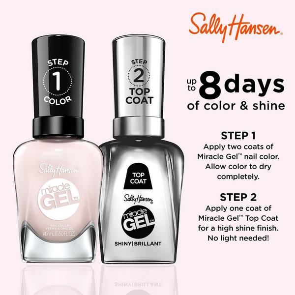 Sally Hansen Miracle Gel Nail Polish, Pinks & Purples #4