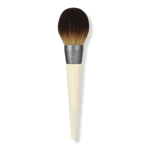 Loose Powder Brush - Professional Makeup Tool - Plastic Handle